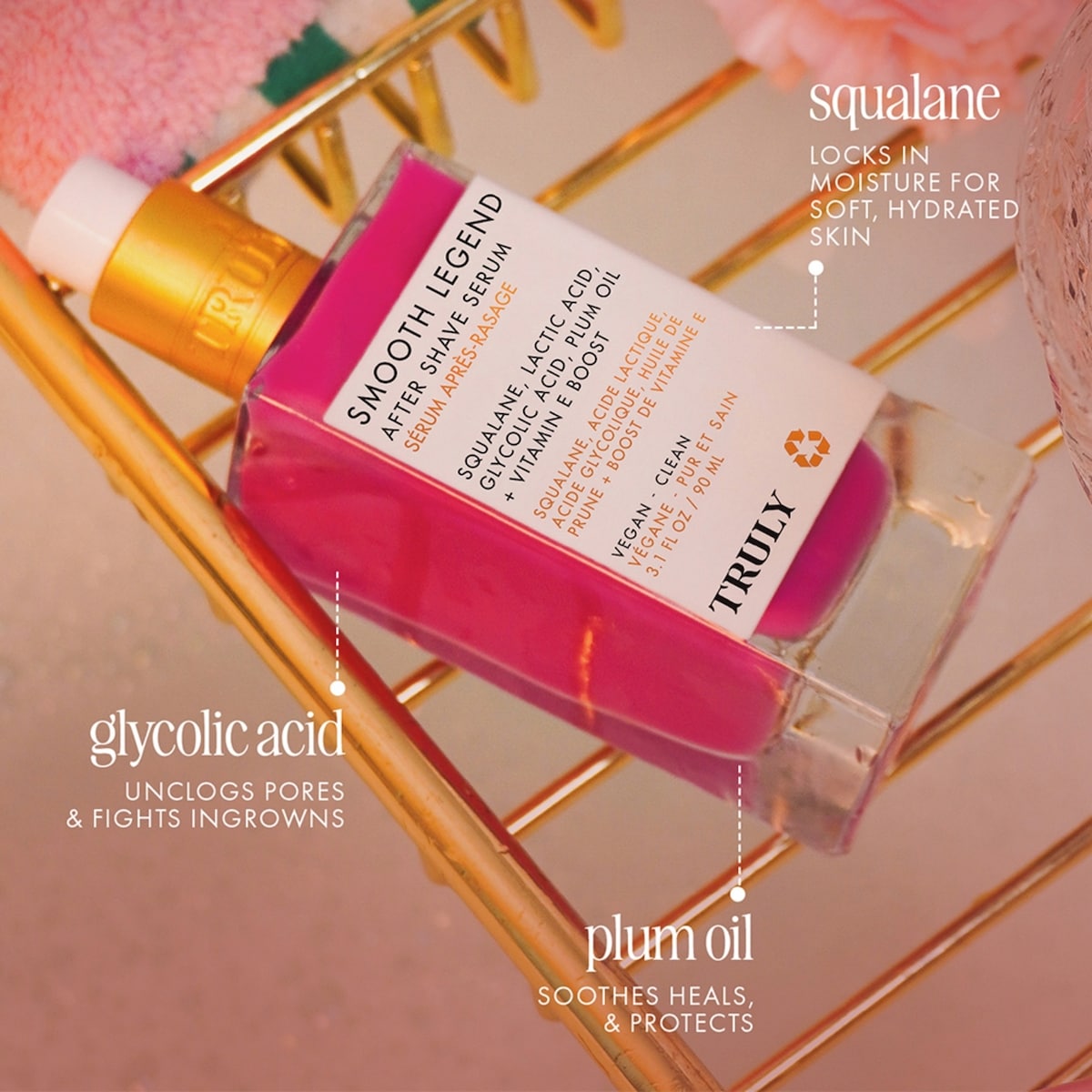 Truly Sérum Après-rasage Lisse Légende