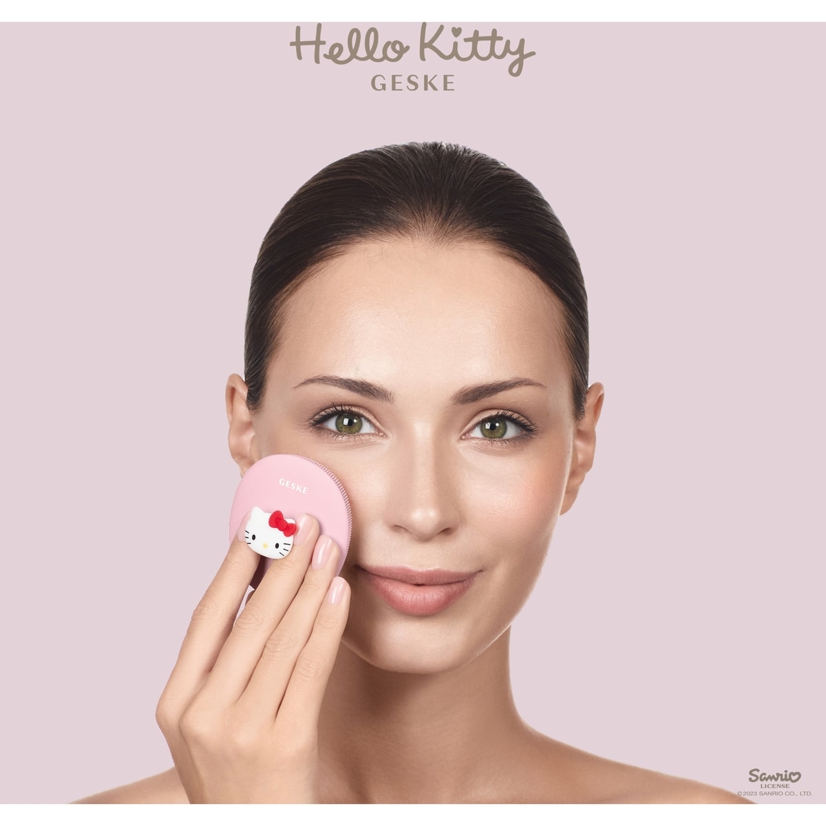 Hello Kitty Facial Brush 3-1 (Pink)