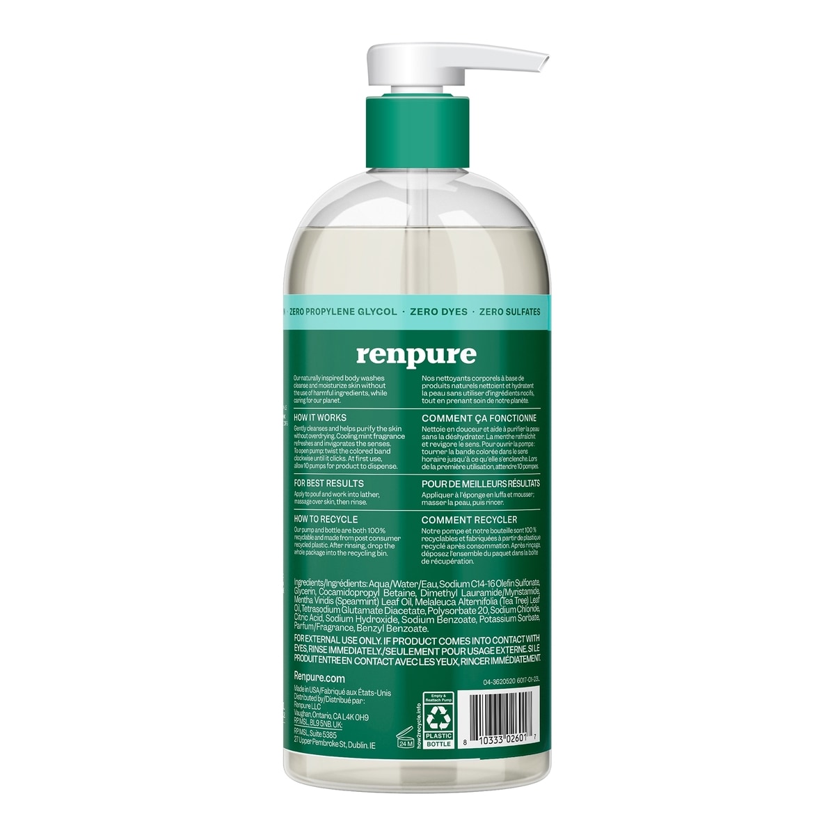 Tea Tree & Mint Purifying Body Wash