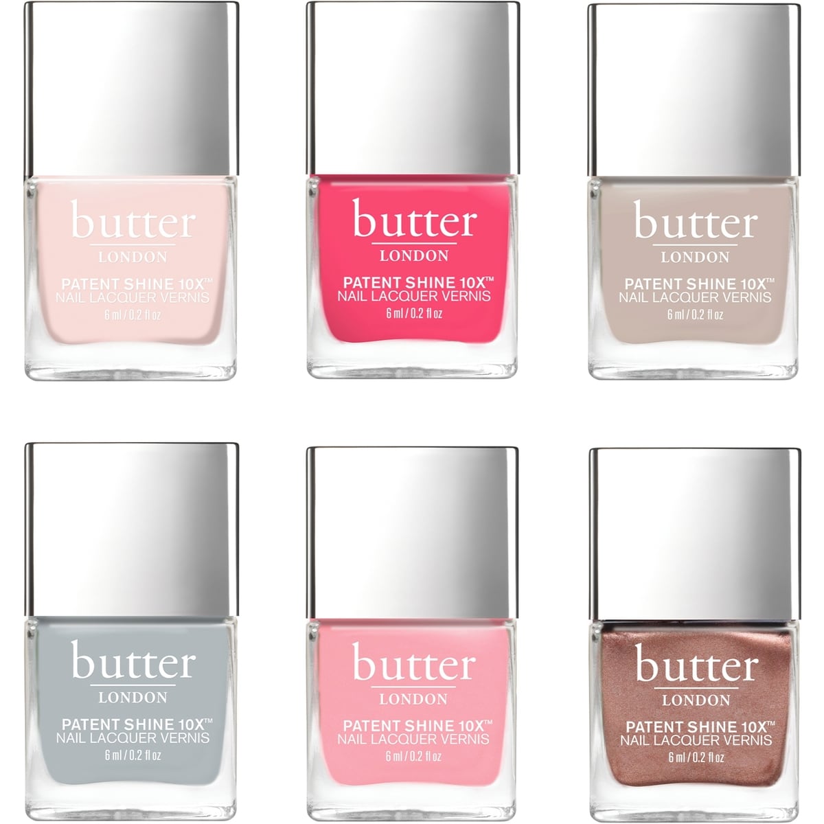 Cakes & Cuppas 6-Piece Nail Lacquer Set