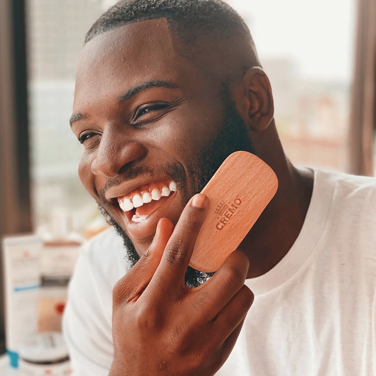 Brosse à barbe de marque Cremo
