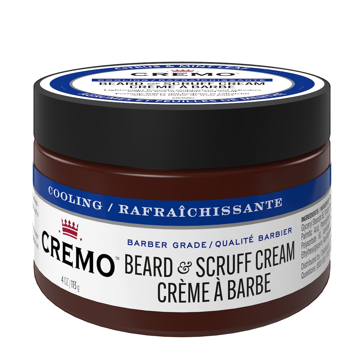 Cremo Cooling Beard & Scruff Cream Citrus Mint Leaf | Shoppers