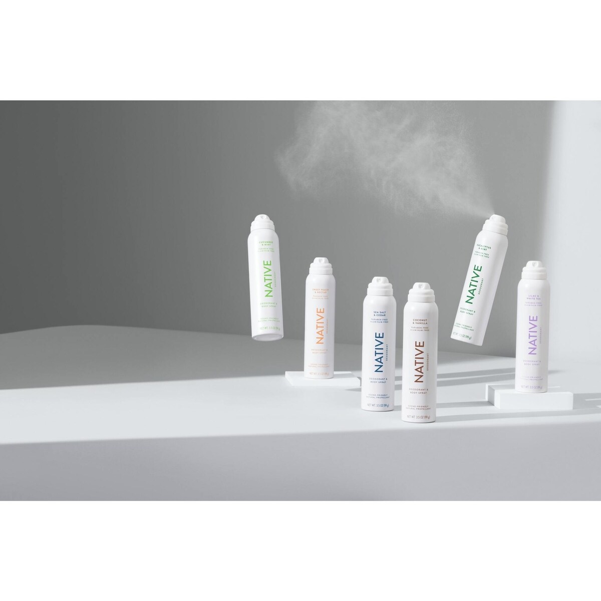 Désodorisant en vaporisateur Noix de coco et vanille