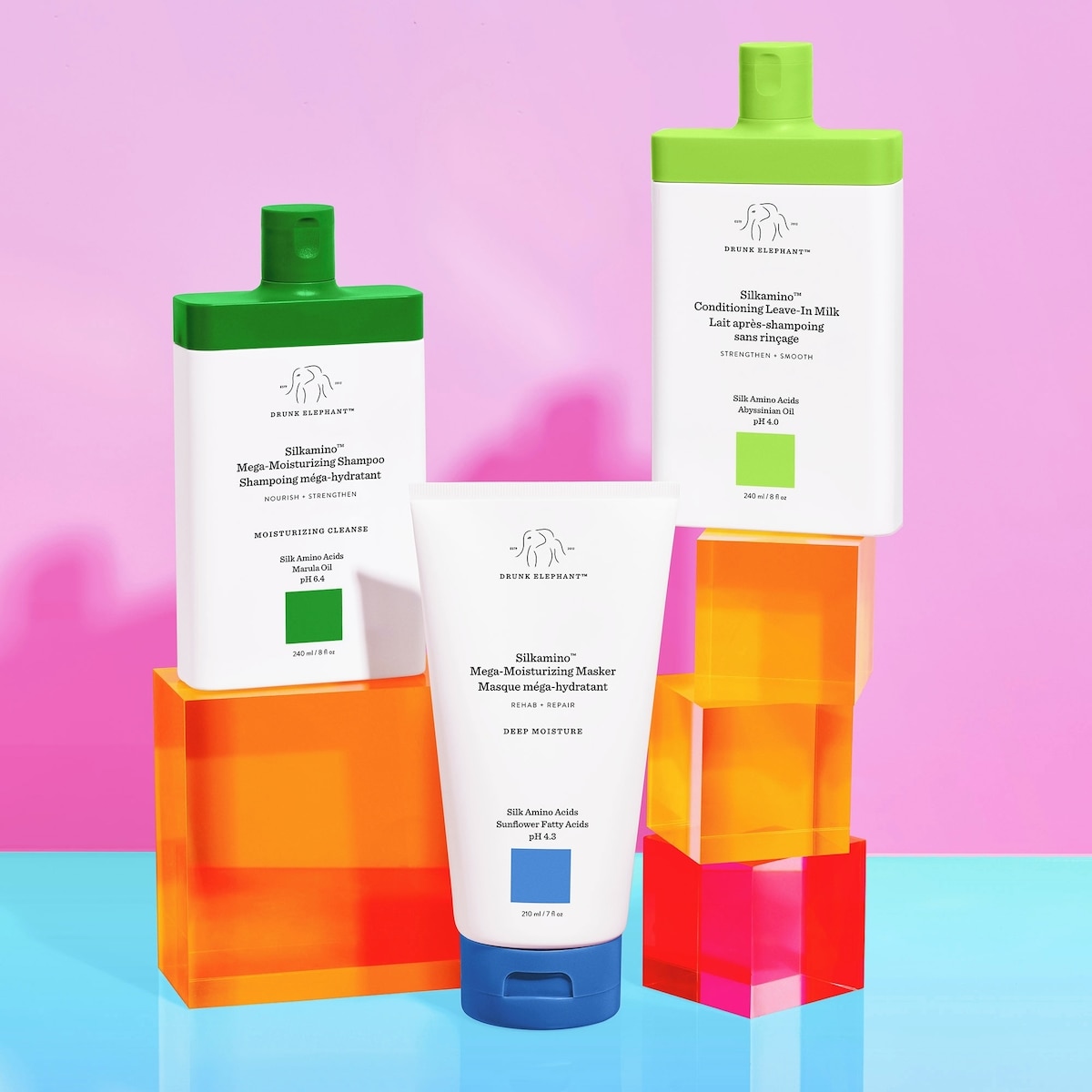 SILKAMINO™ shampoing méga-hydratant