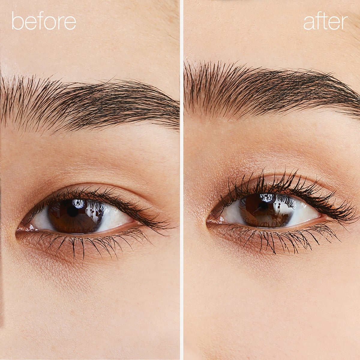 mascara volumateur aux peptides straight up™ - full size