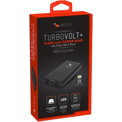 10,000 mAh Power Bank with Dual Usb A Ports 2