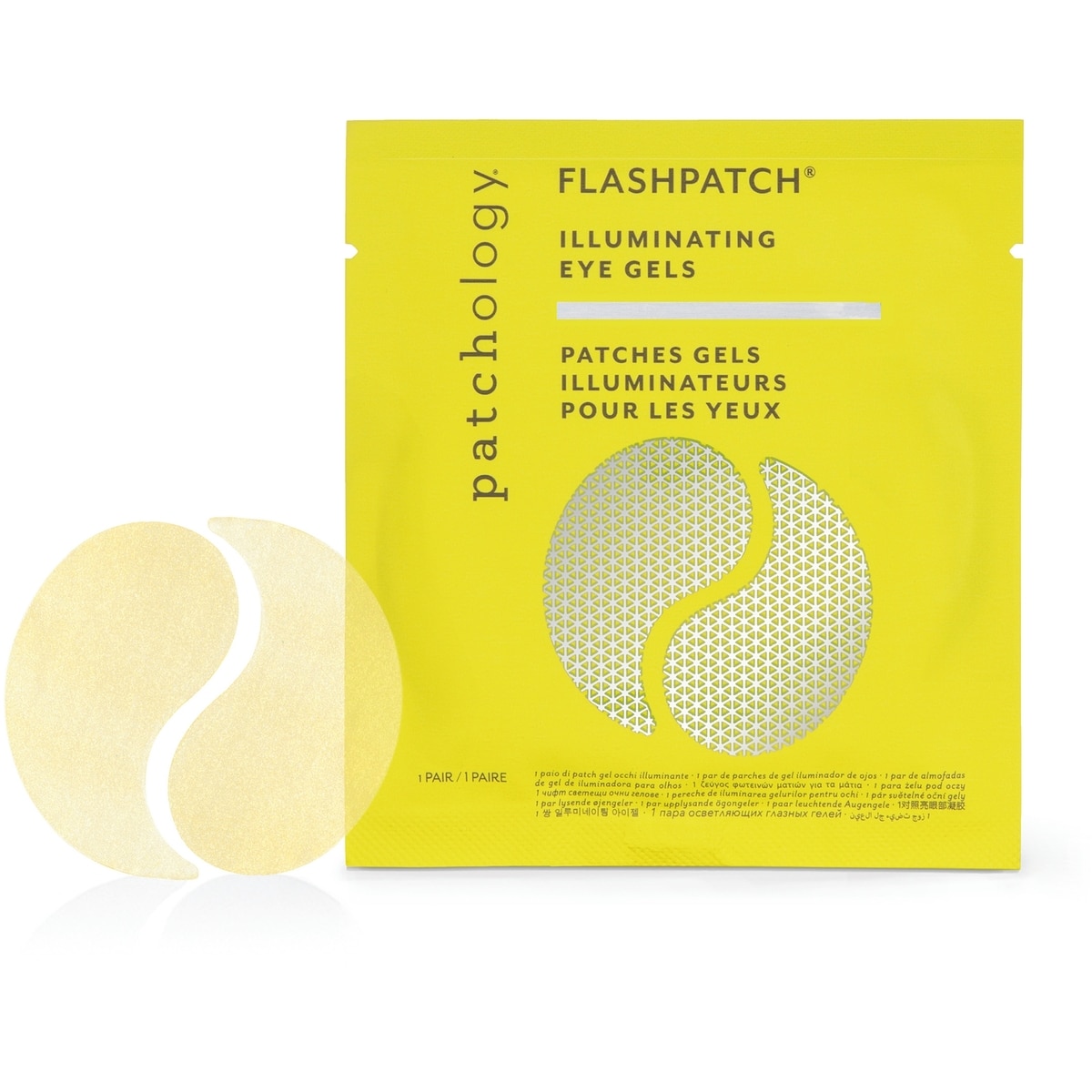 FlashPatch Patches gels illuminateurs pour les yeux