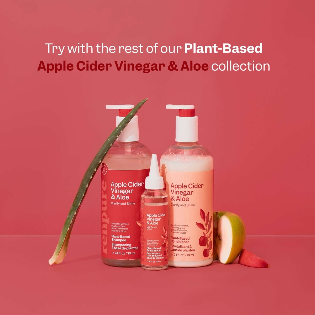 Apple Cider Vinegar & Aloe Clarify and Shine Shampoo