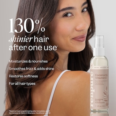 Coconut & Vitamin E Nourishing Moisture Smoothing Hair Oil 3