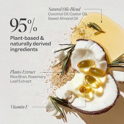 Coconut & Vitamin E Nourishing Moisture Smoothing Hair Oil 6