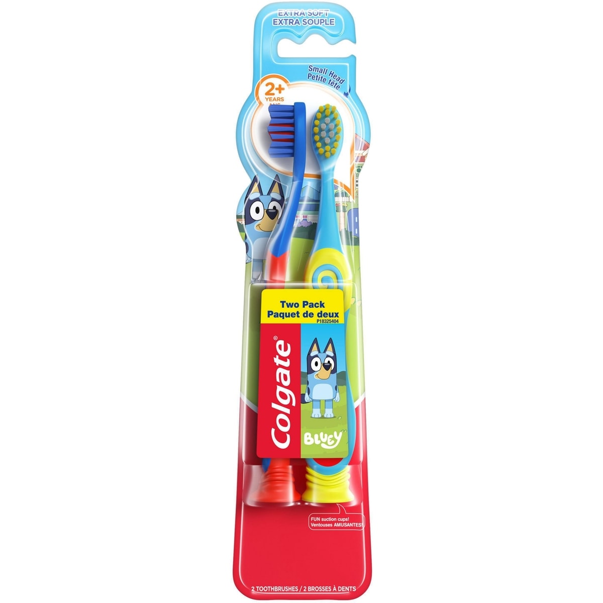 Colgate Colgate Kids Manual toothbrush Extra Soft, 2pk, Bluey 2 ea