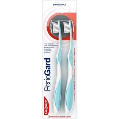 PerioGard Gum Toothbrush, Soft Toothbrush, 2 Pack