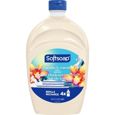 Warm Vanilla & Coconut Milk Liquid Hand Soap Refill, 1.47 L
