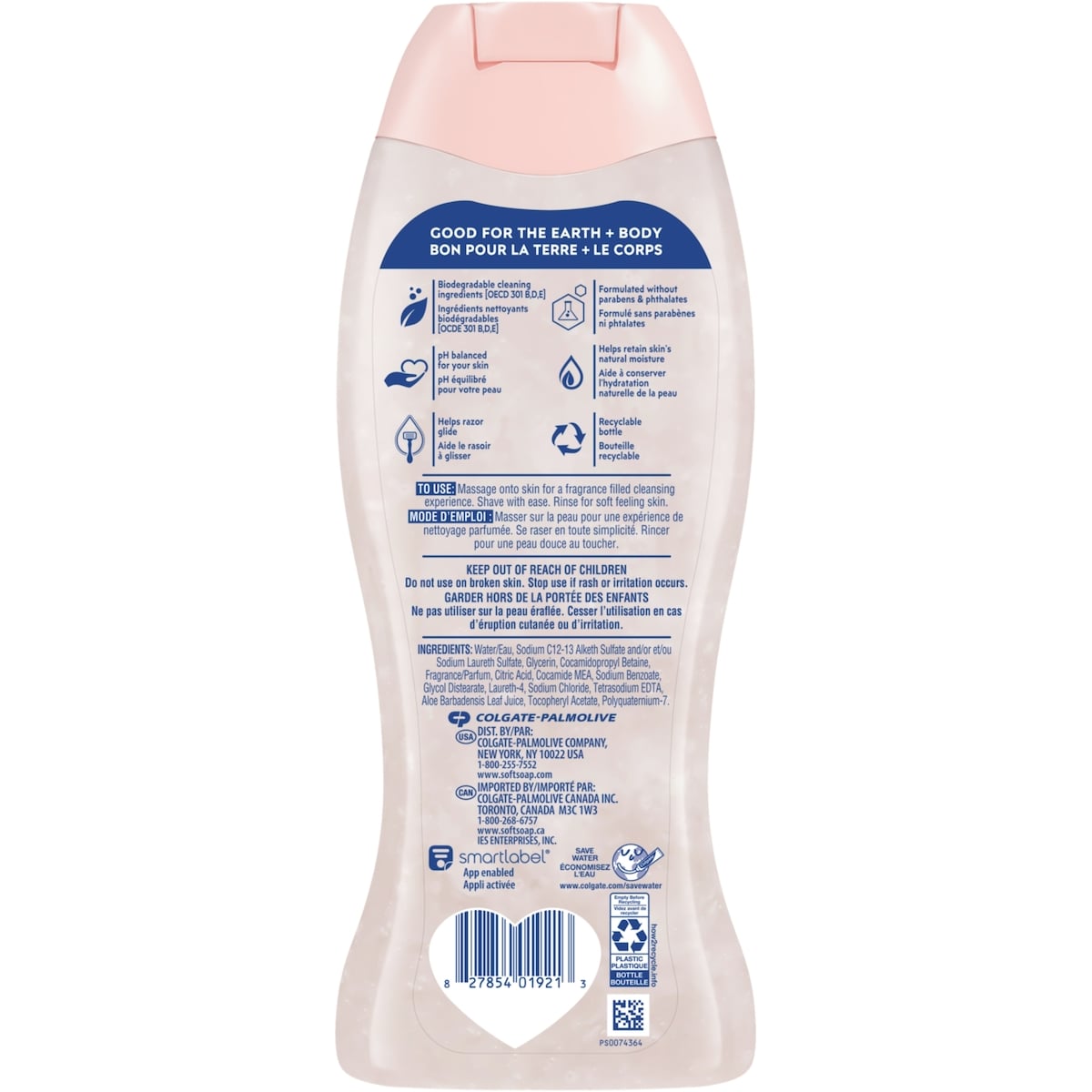 Moisturizing Body Wash and Shave Gel, Rich Coconut