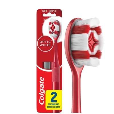 Optic White Soft Toothbrush for Adults