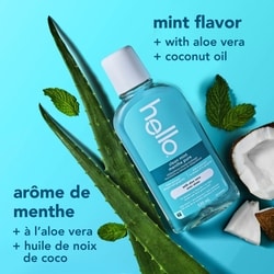 Rince-bouche Clean à la menthe sans alcool contre la mauvaise haleine, Sans Fluorure 3