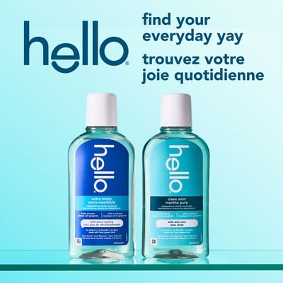 Rince-bouche Clean à la menthe sans alcool contre la mauvaise haleine, Sans fluorure 5