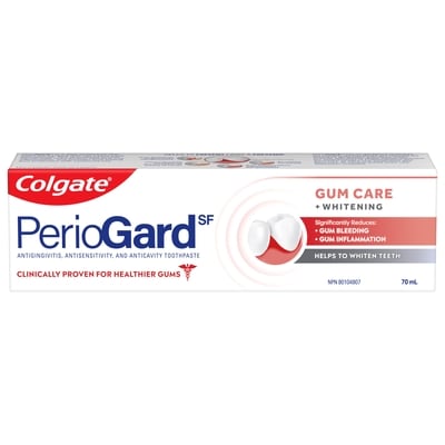 PerioGard SF Gum Care Plus Whitening Toothpaste