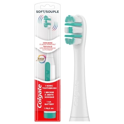 Total Adult Sonic Battery Toothbrush, Soft