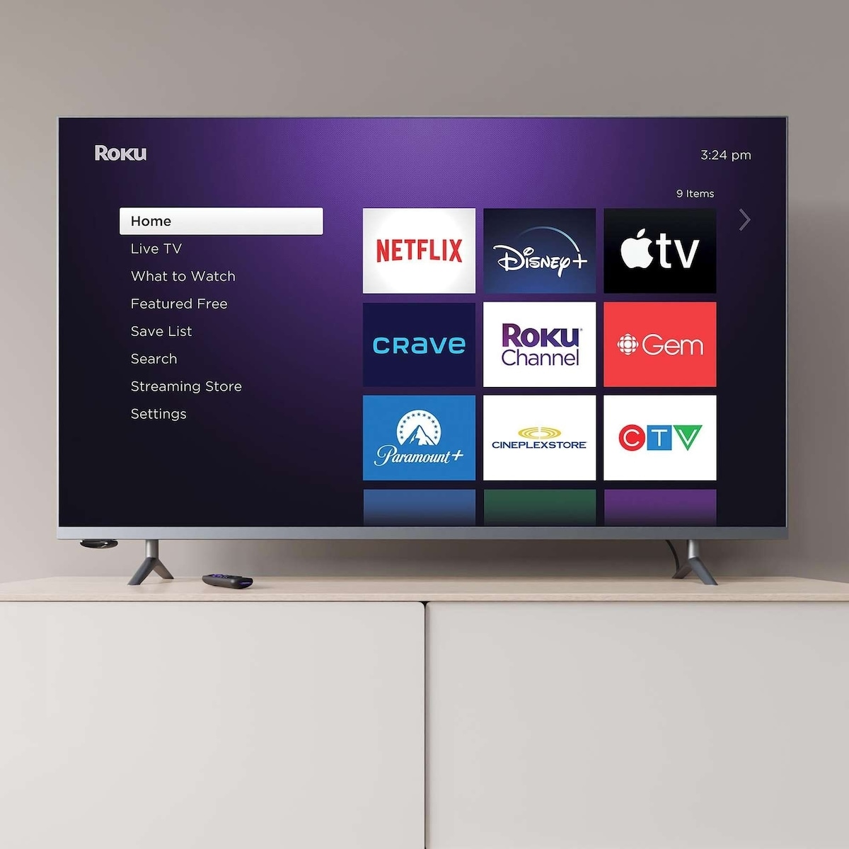 Express (New) HD Streaming Device with Simple Remote (No TV Controls)