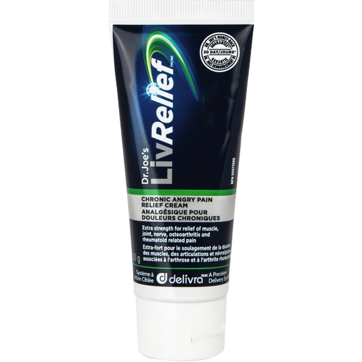 Livrelief Extra Fort Crème Analgésique Contre Les Douleurs Chroniques 50g