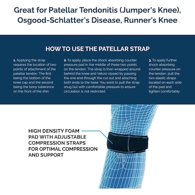 Patellar Jumpers Knee Strap 4