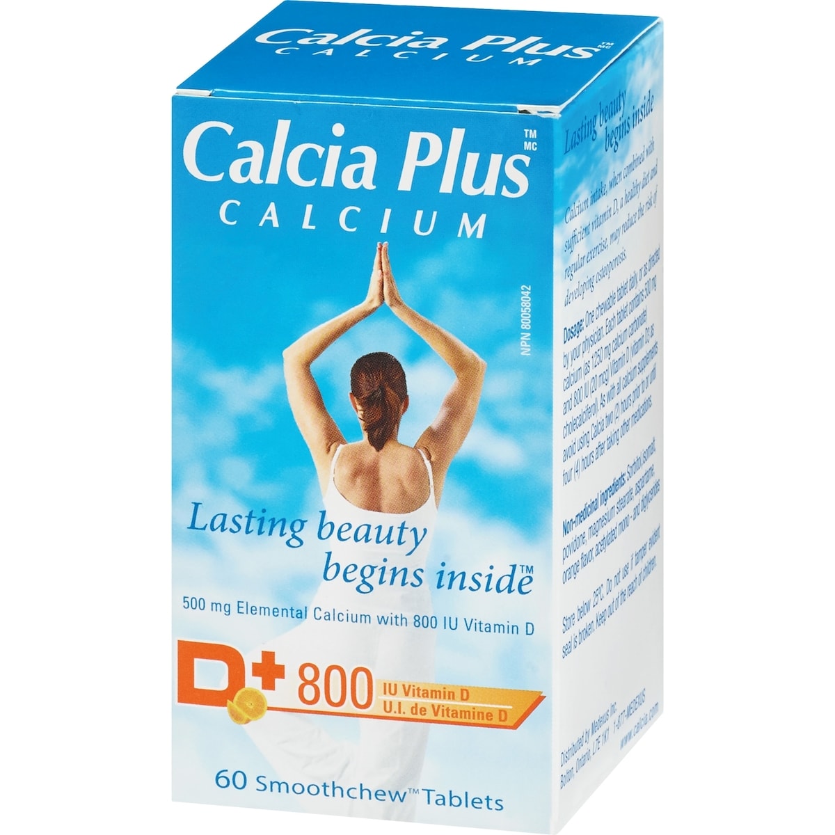 Calcia Plus Calcium D+800 Orange