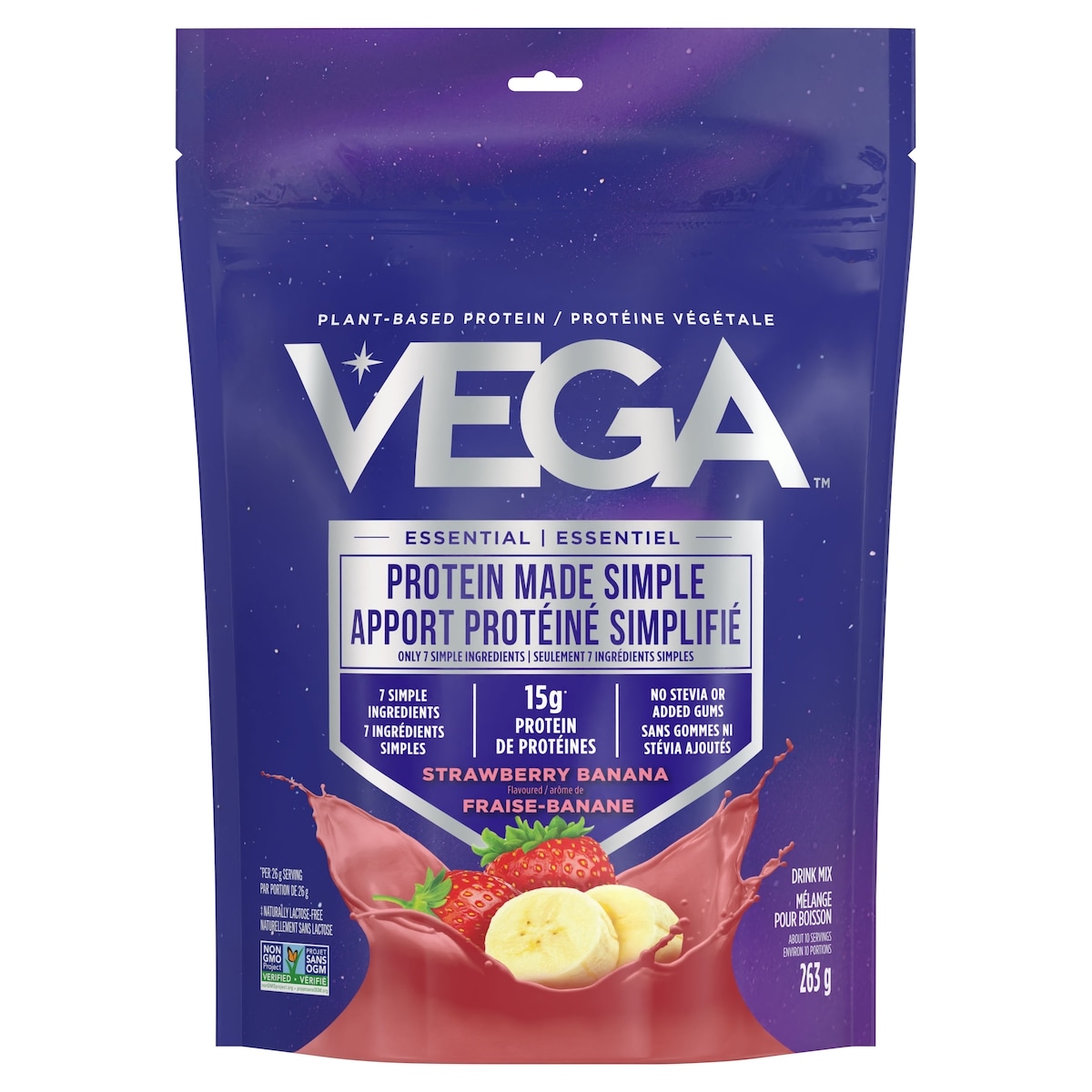 Protein Made Simple Fraises et bananes