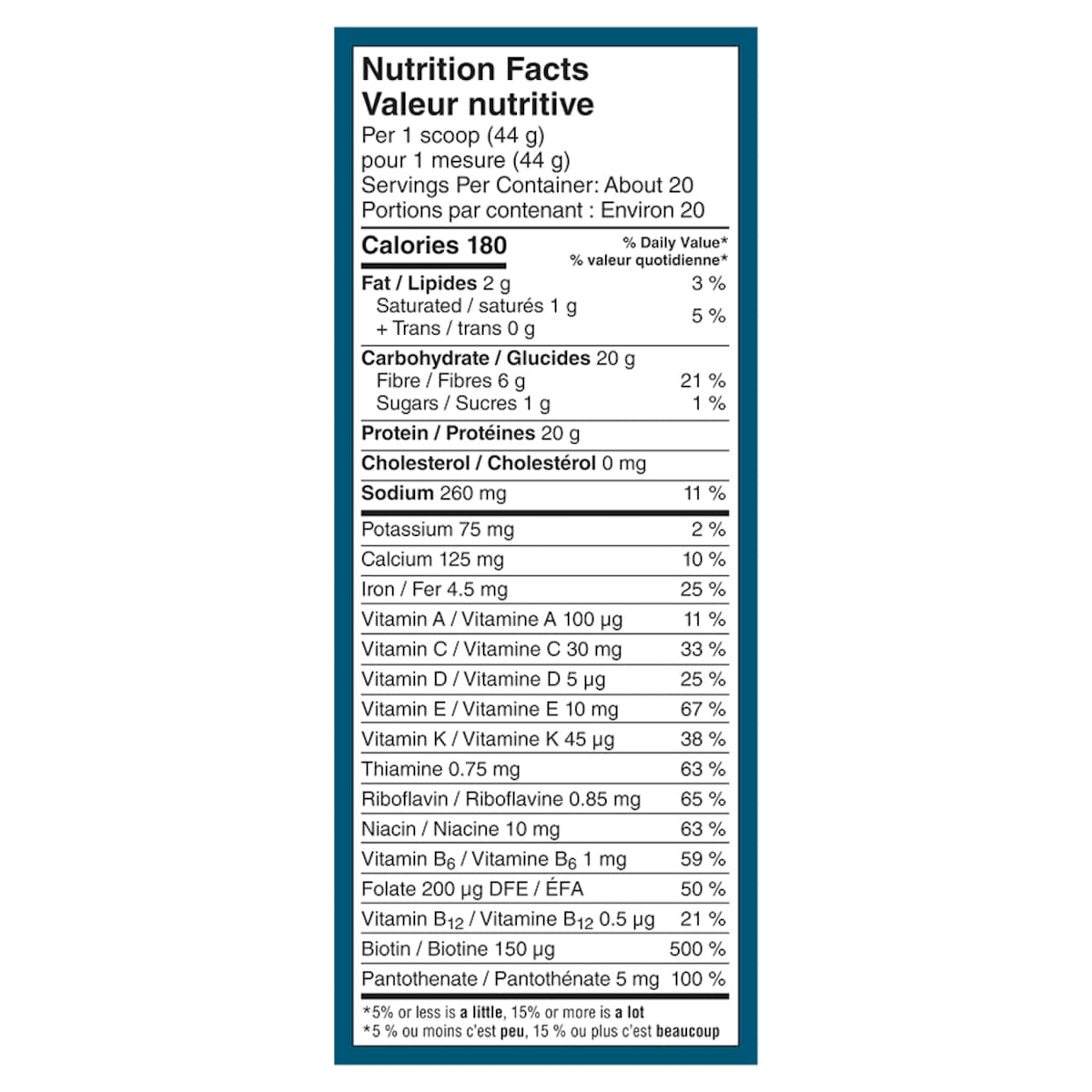 One All-In-One Protein Powder