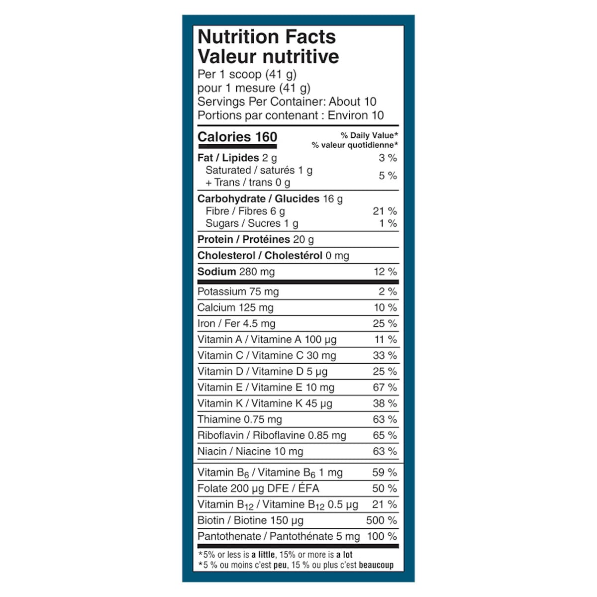 One All-In-One Protein Powder