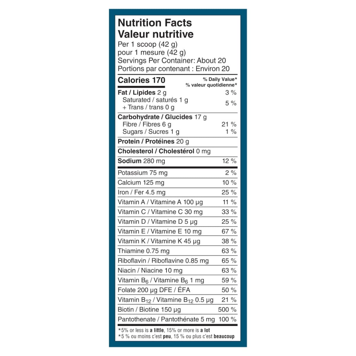 One All-In-One Protein Powder