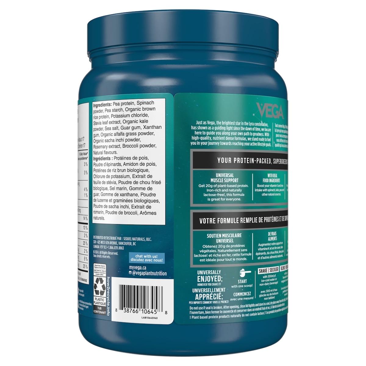 Protéines et légumes verts - Fleur de sel de caramel