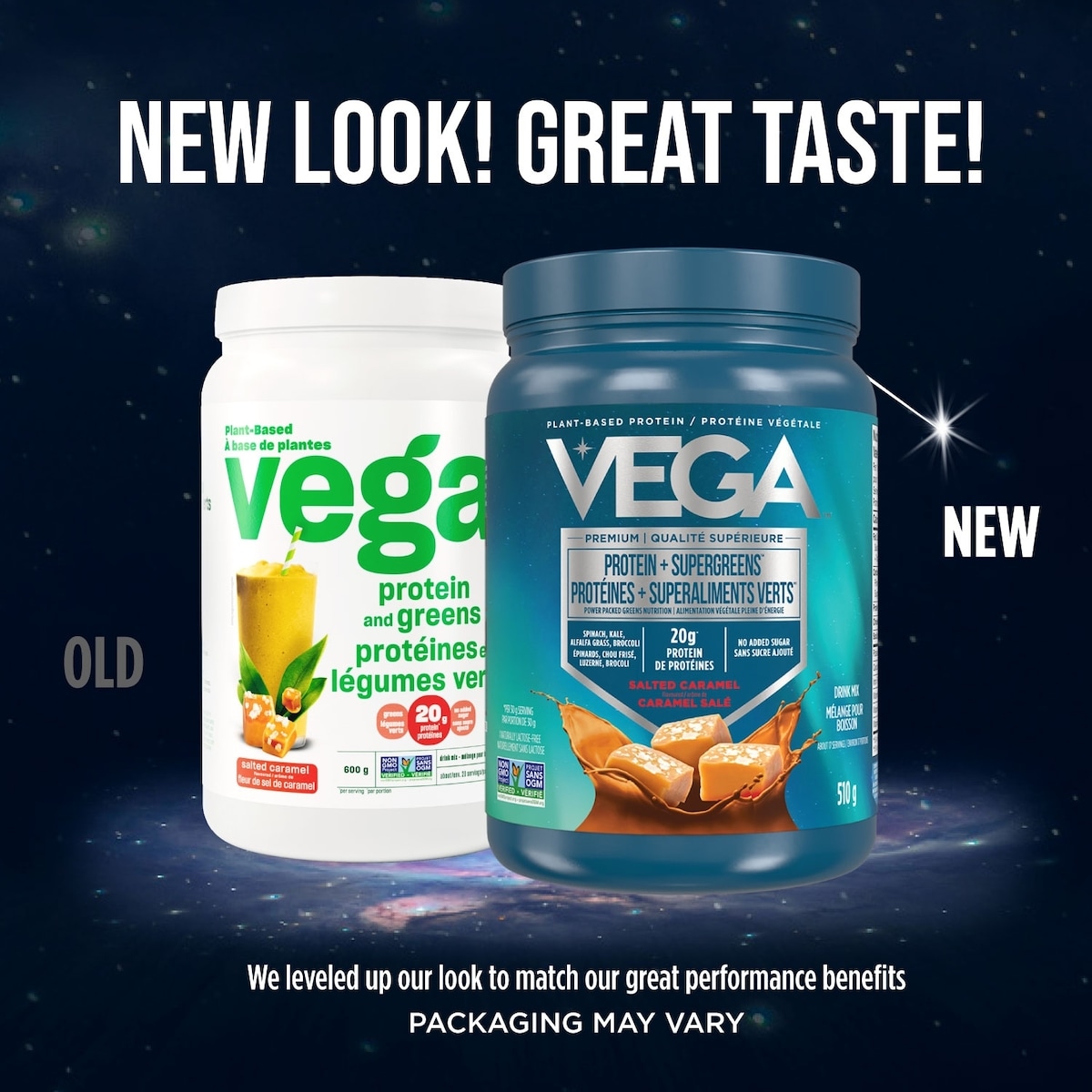 Protein & Greens - Salted Caramel