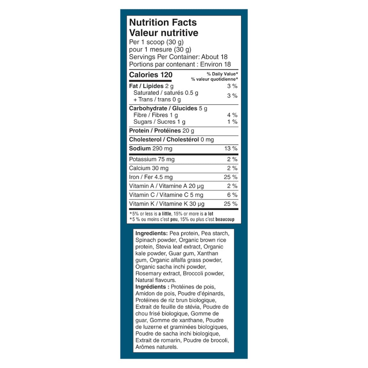 Protein & Greens - Vanilla