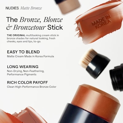 Nudies Matte All Over Face Bronze Color 6