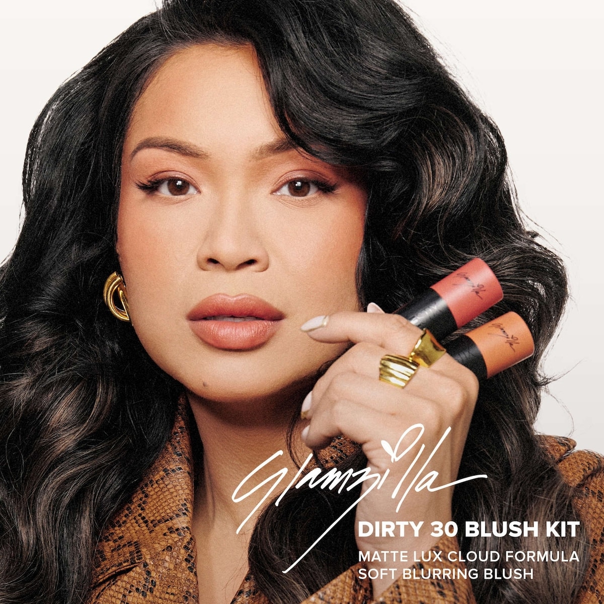The Glamzilla Dirty 30 Blush Kit (Dirty 30, Flirty & Thriving)