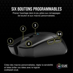 Souris gaming KATAR PRO sans fil 6