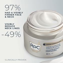 Derm Correxion® Neck Cream With Hyaluronic Acid And Advanced Retinol To Visibly Tighten & Lift Horizontal Neck Lines, Facial Moisturiser To Contour Face, Neck And Jawline, 50Ml 3