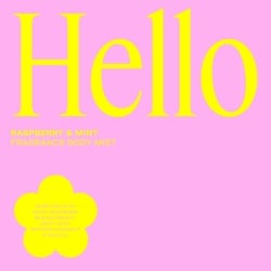Hello Fragrance Body Mist in Raspberry & Mint 6