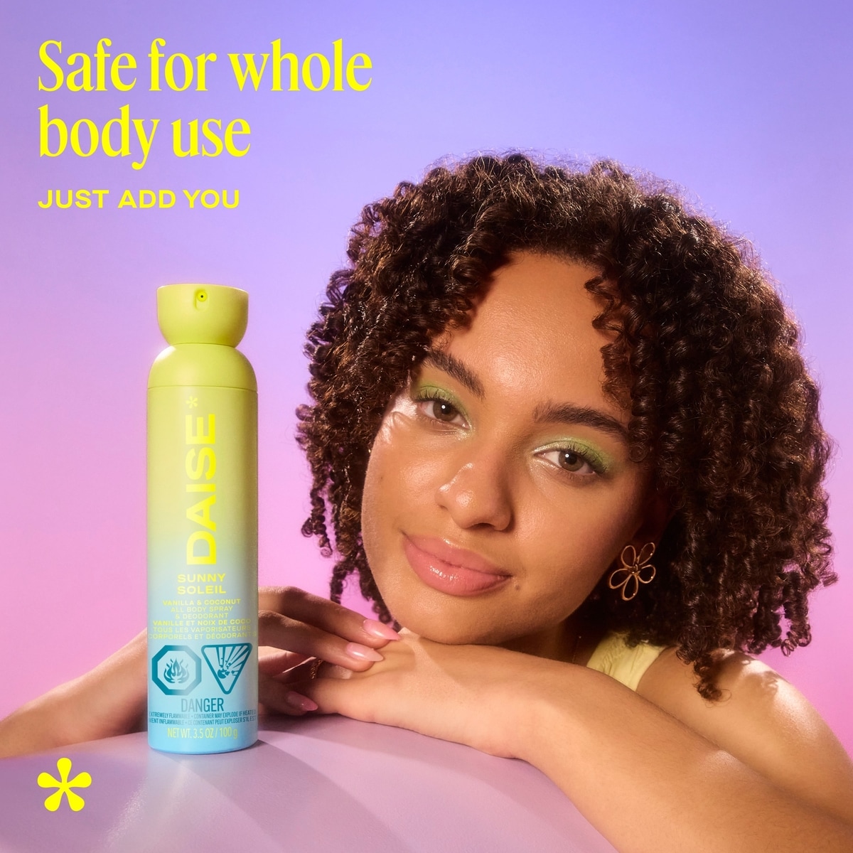 Sunny All Body Spray & Deodorant in Vanilla & Coconut