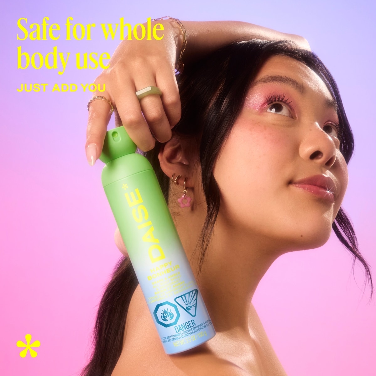 Happy All Body Spray & Deodorant in Grape & Amber