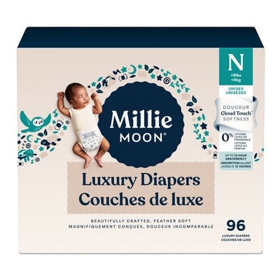 Luxury Diapers, Size Newborn