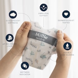 Luxury Diapers, Size Newborn 2