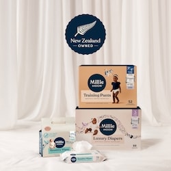 Luxury Diapers, Size Newborn 4