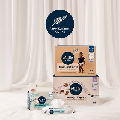 Luxury Diapers, Size Newborn 4