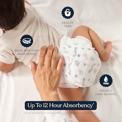 Luxury Diapers, Size Newborn 6