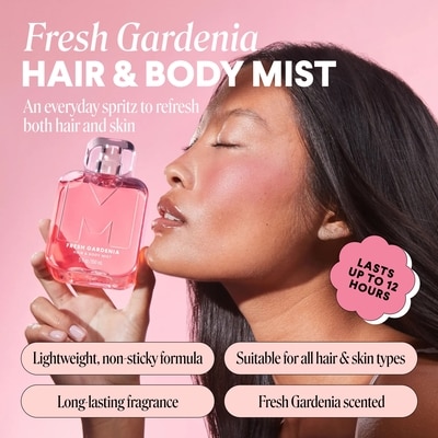 Brume de soin capillaire pour cheveux et corps au gardénia frais 3