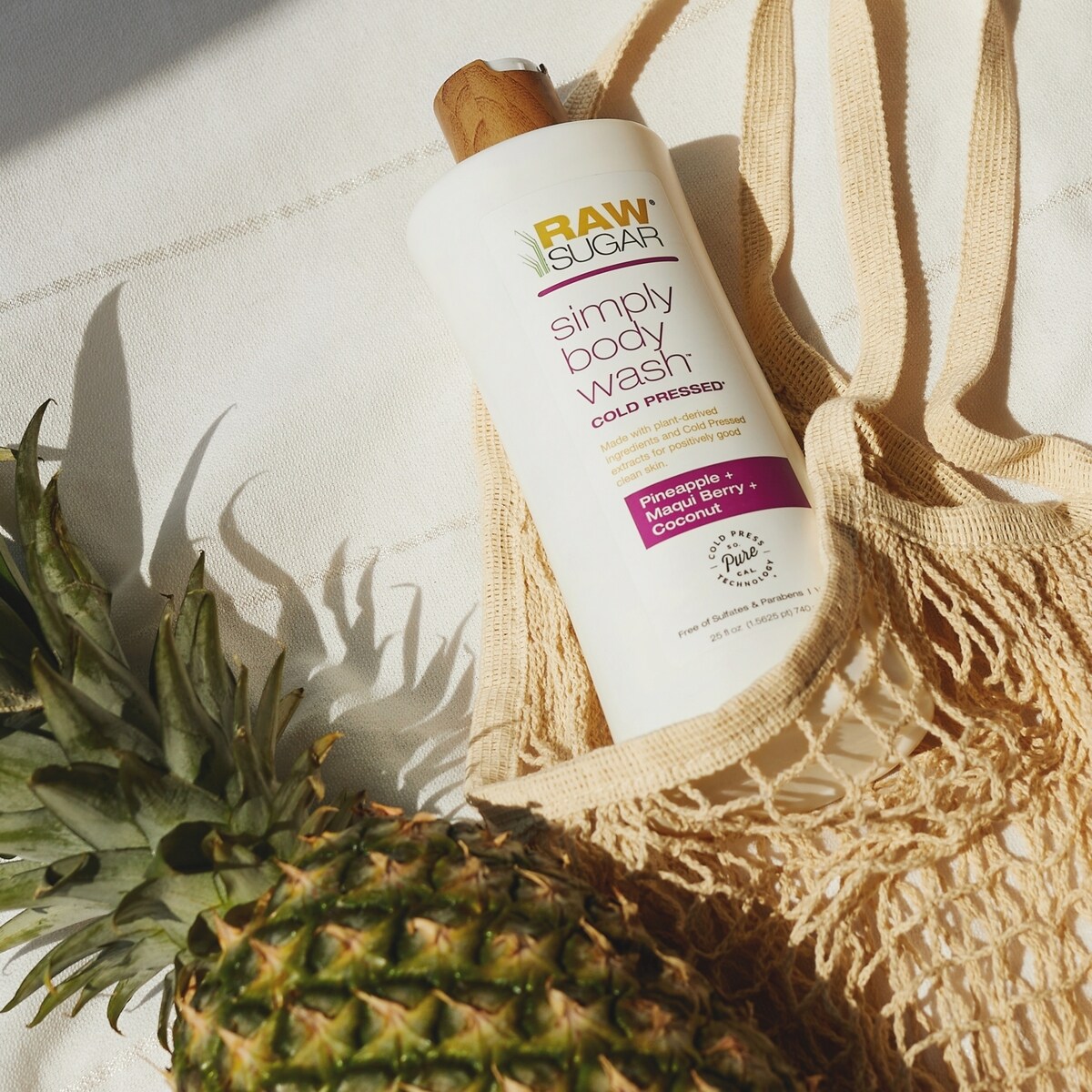 Gel douche - Ananas + Baies de maqui + Noix de coco