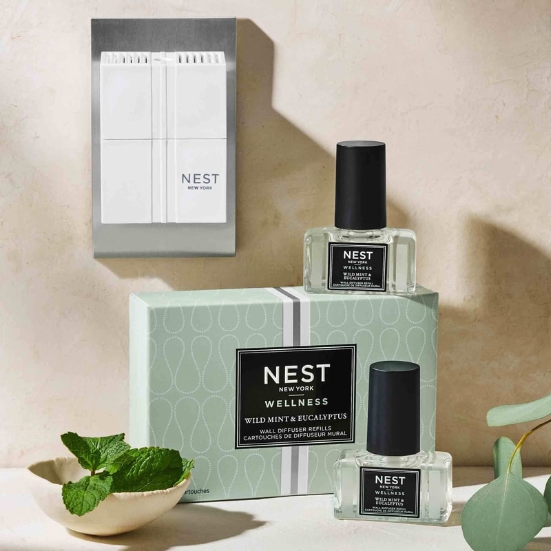 NEST New York Wild Mint & Eucalyptus Wall Diffuser Refill