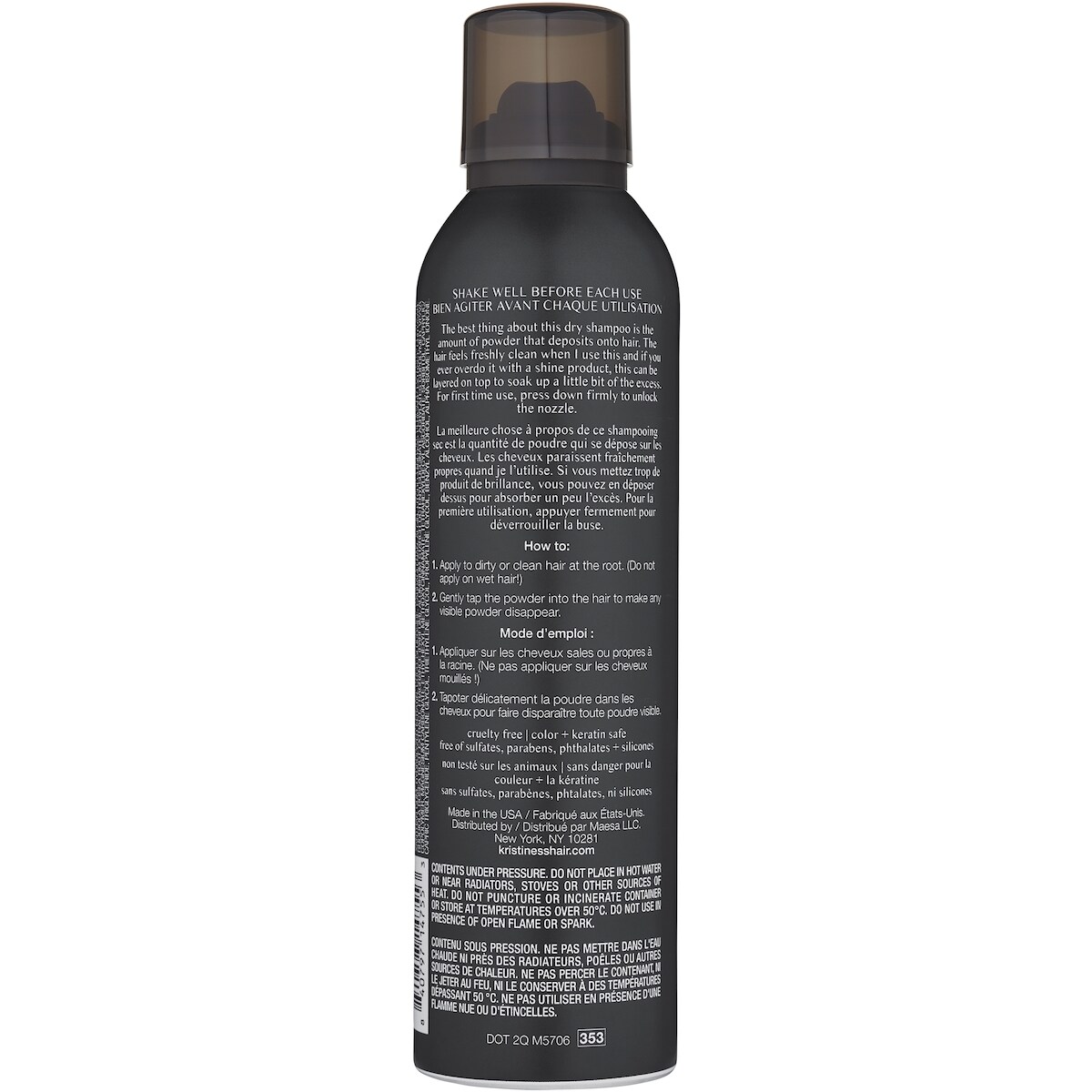 Raviveur De Style Shampooing Sec